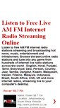 Mobile Screenshot of internet-live-radio.com